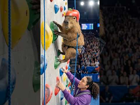 คาปี้ในการแข่งขันไต่ความเร็ว! 🐹