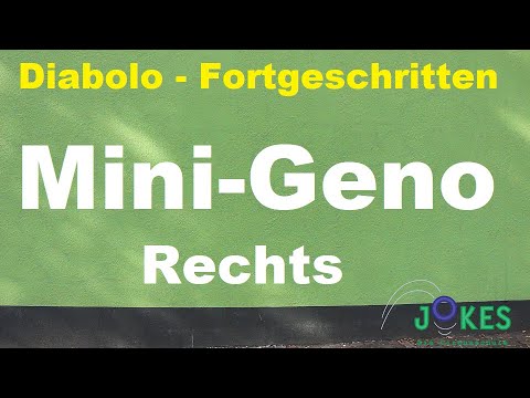 Diabolo Fortgeschritten 05 - Mini-Geno Rechts