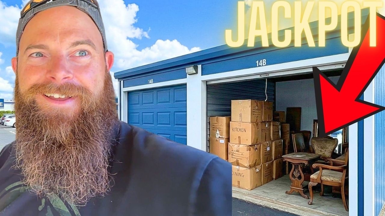 This $700 abandoned storage unit pays off HUGE!