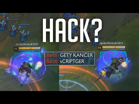 I was accused of scripting...