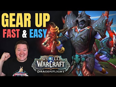 WoW How to get GEAR at 70 | Dragonflight Guide 🐉