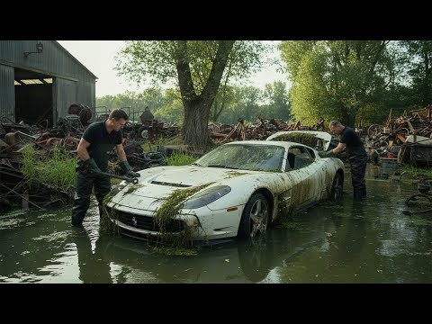 Thumbnail for ASMR Car Restoration! Complete Ferrari Pininfarina Sergio Restoration from Damage to Like-New. by Pininfarina Sergio