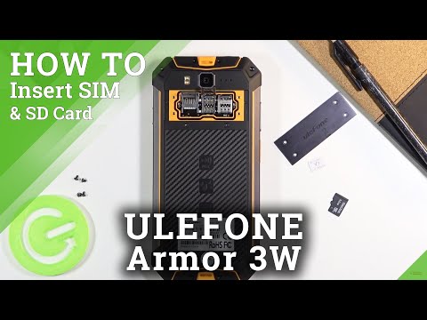 How to Install SIM & SD Card in ULEFONE Armor 3W – Find SIM & SD Tray