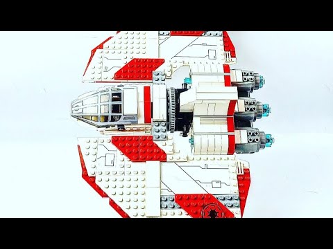 LEGO Starwars 7931 Jedi T6 Shuttle Review ein einzigartiges Desing mit coolen Figuren