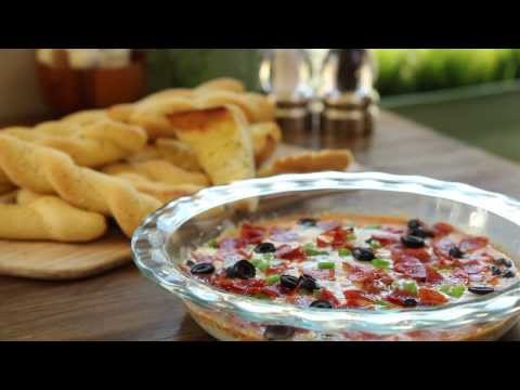 How to Make Hot Pizza Dip | Game Day Recipes | Allrecipes.com