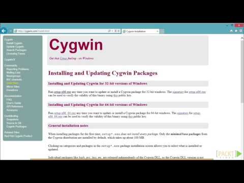 Learning Full Stack React Setting up a Terminal for Windows Users | packtpub com
