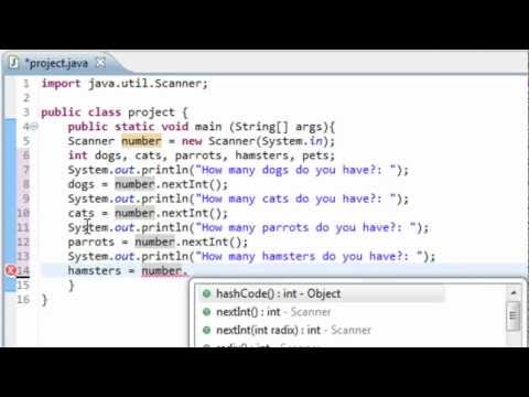 Java Programming Integers 7