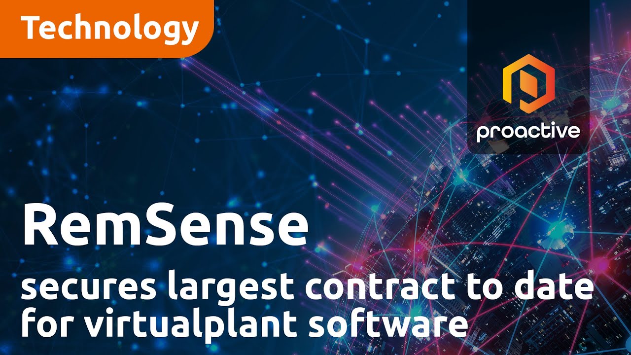 RemSense secures largest contract to date for virtualplant software