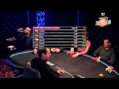 CASH KINGS E39 2/2 - DE - NLH 10/25 - Live cash game poker show