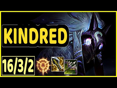 KINDRED VS BRIAR - 16/3/2 KDA JUNGLE GAMEPLAY