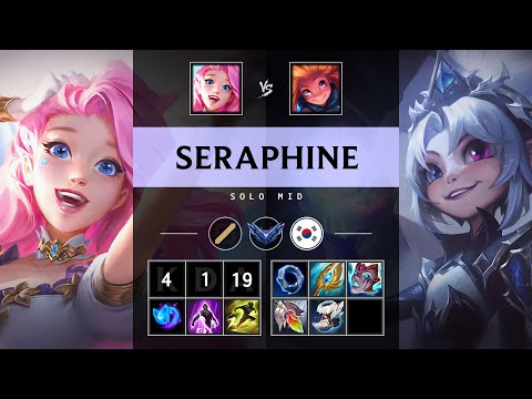 Seraphine Mid vs Zoe - KR Diamond Patch 25.06