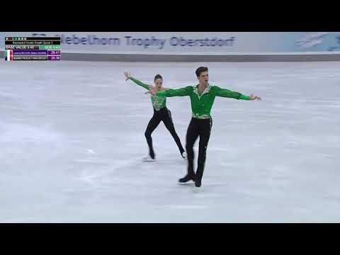Lucrezia Beccari & Matteo Guarise SP Nebelhorn Trophy 2025