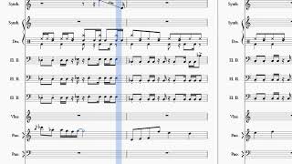 Undertale 　Megalovania　楽譜