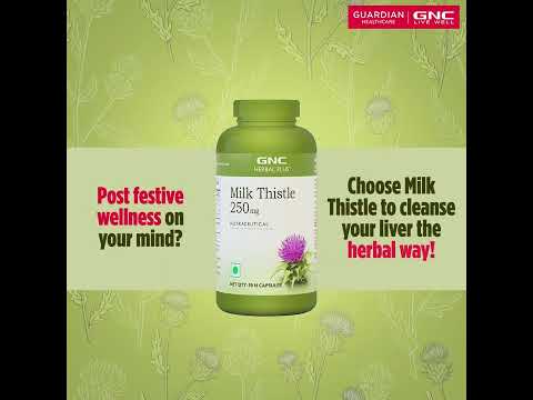 Gnc herbal plus milk thistle extract