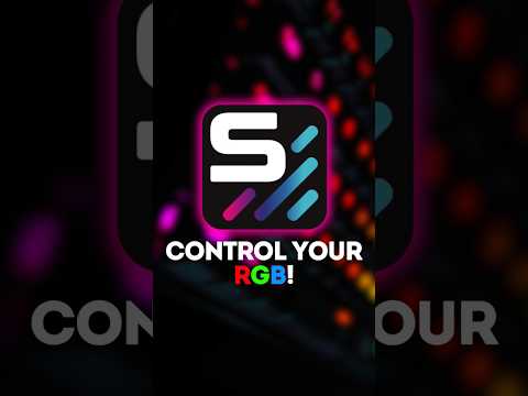 Control Your RGB Lights with This App! #shorts #gaming