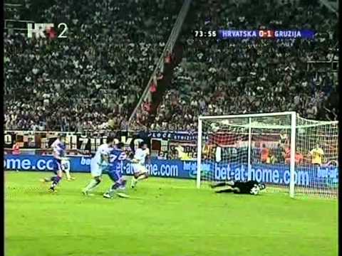 Hrvatska-Gruzija 2-1 03.06.2011.brdo šansi i golovi HQ