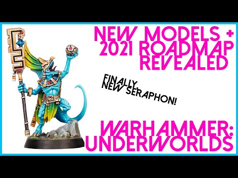 NEW Seraphon Direchasm model for Warhammer Underworlds Direchasm - 2021 Warband Roadmap