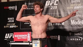 Ben Askren: &quot;It&#39;s Hard to Flex When You Ain&#39;t Got Muscles&quot; | UFC 239 Official Weigh-Ins