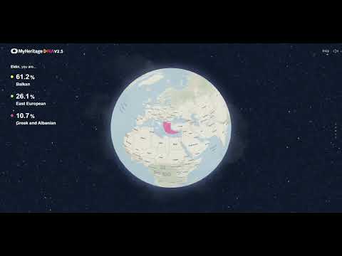 V2.5 MyHeritage DNA results - Bosnian