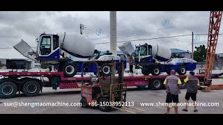 New Self Loading Concrete Mixer Truck 4m&sup3; 4x4 | Euro V Diesel Option | Image 8 - Machineryline