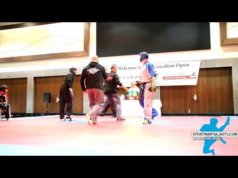 Canadian Open 2015   Men's elite fighting   Ross Levine v unk