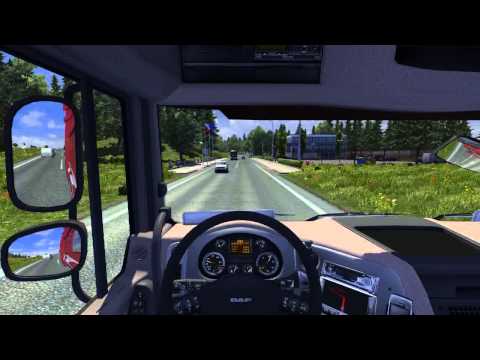 Euro Truck Simulator 2 DAF XF Poznaň - Brno