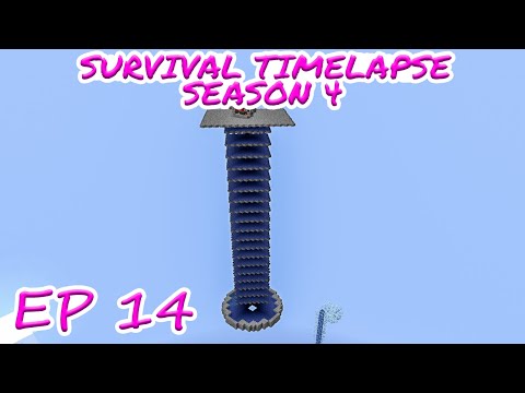 20 FLOOR AUTOMATIC MOB FARM! | Minecraft Survival Timelapse Season 4 Episode 14 | GD Venus