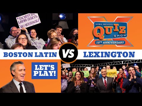 High School Quiz Show | Boston Latin VS  Lexington (1001)