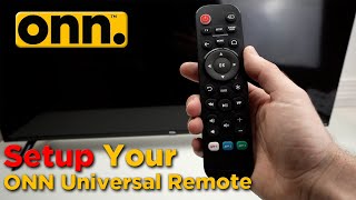 How to Setup Your ONN Universal Remote With Your TV - Using With Your TV + CODE LIST