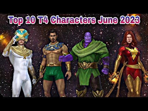 Top 10 T4 Characters June 2023 - Marvel Future Fight