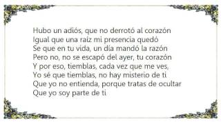 Gilberto Santa Rosa - Tiemblas Lyrics