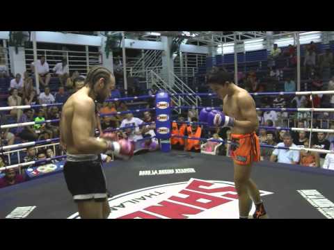 LJ (sinbi muay thai) From England wins by ko 19.7.15
