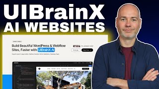 AI Website Builder for WordPress: UIBrainX Demo 🖥️