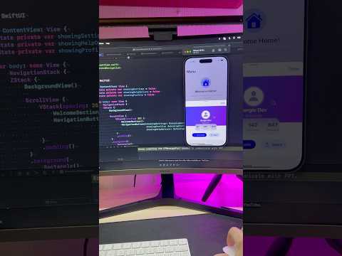 SwiftUI Sheet & Navigation #swiftuideveloper #iosui #swift #programming
