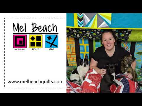 Mel Beach Quilts Intro to Live, Online Workshops