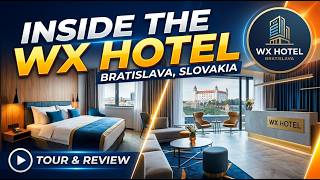 Inside the WX Hotel - Bratislava, Slovakia