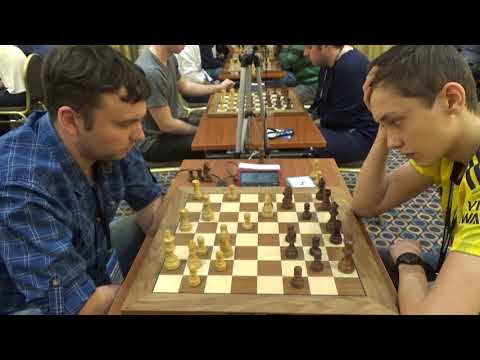 GM Igor Lysyj - GM Andrey Esipenko, Catalan opening, Blitz chess