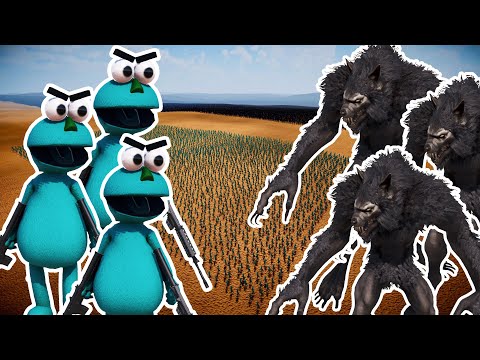 9 MILLION WEREWOLVES vs 5,000 EVIL PUPPETS | UEBS 2
