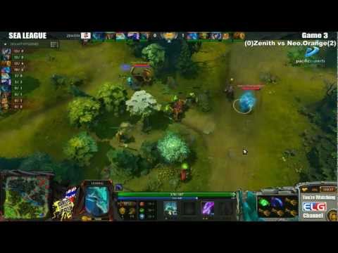 Dota2 SeaLeague Final Neo.Orange vs Zenith Game3 08/02/2013