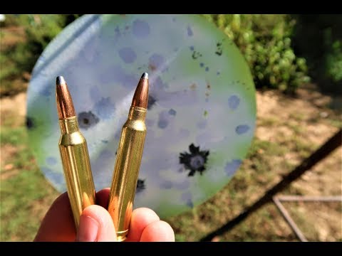 7MM MAG vs 300 WIN MAG - steel plates