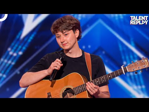 The Moment His Voice Broke the Silence | America’s Got Talent