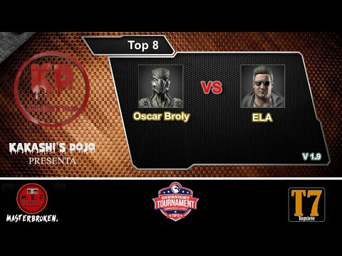 MKX - Oscar Broly (Reptile) vs Ela (Johnny Cage) - ONT - Top 8