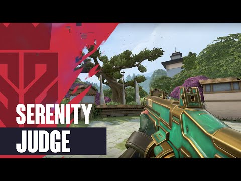 Serenity Judge Skin Showcase [4K] - Valorant Battlepass Skins
