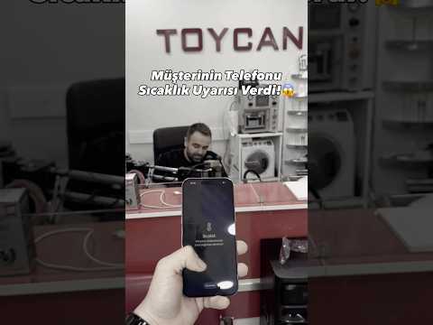 Müşterinin Telefonu Sıcaklık Uyarısı Verdi!😱I toycaniletisim / işbirligi