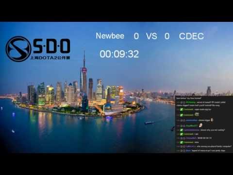 Newbee vs CDEC Game 1 - SDO S2 LAN - Lyrical & Eosin