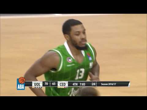 ABA Liga 2016/17 highlights, Round 25: Union Olimpija - Cedevita (5.3.2017)