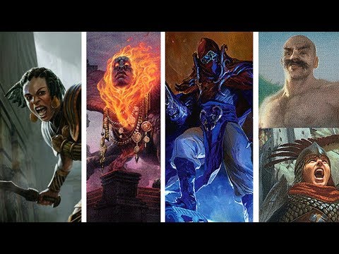 EDH/Commander playing, Arjun vs Bruse & Reyhan vs Samut vs Baral