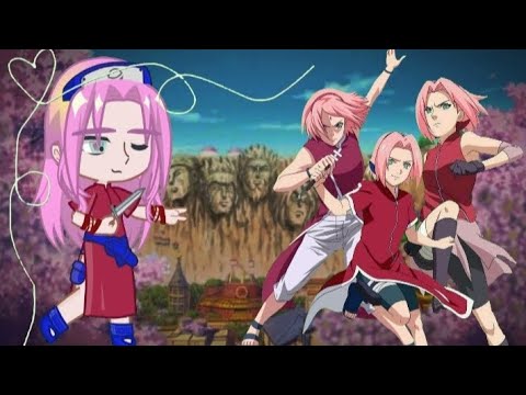 Team 7+ Uchiha Sakura react Sakura Haruno (Naruto's friends react sakura  pt2) 