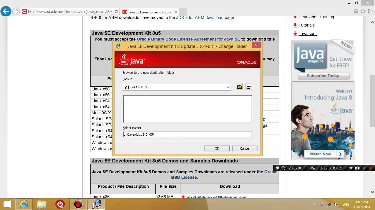 Java Programming with Eclipse lesson 1 - installing JDK