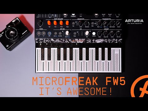 Arturia MICROFREAK FW5.0 is AWESOME !! New Presets Demo - @ArturiaOfficial